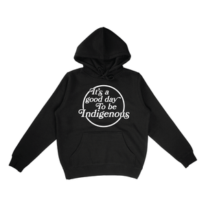 Toddler It's a Good Day - Black/Hoodie
