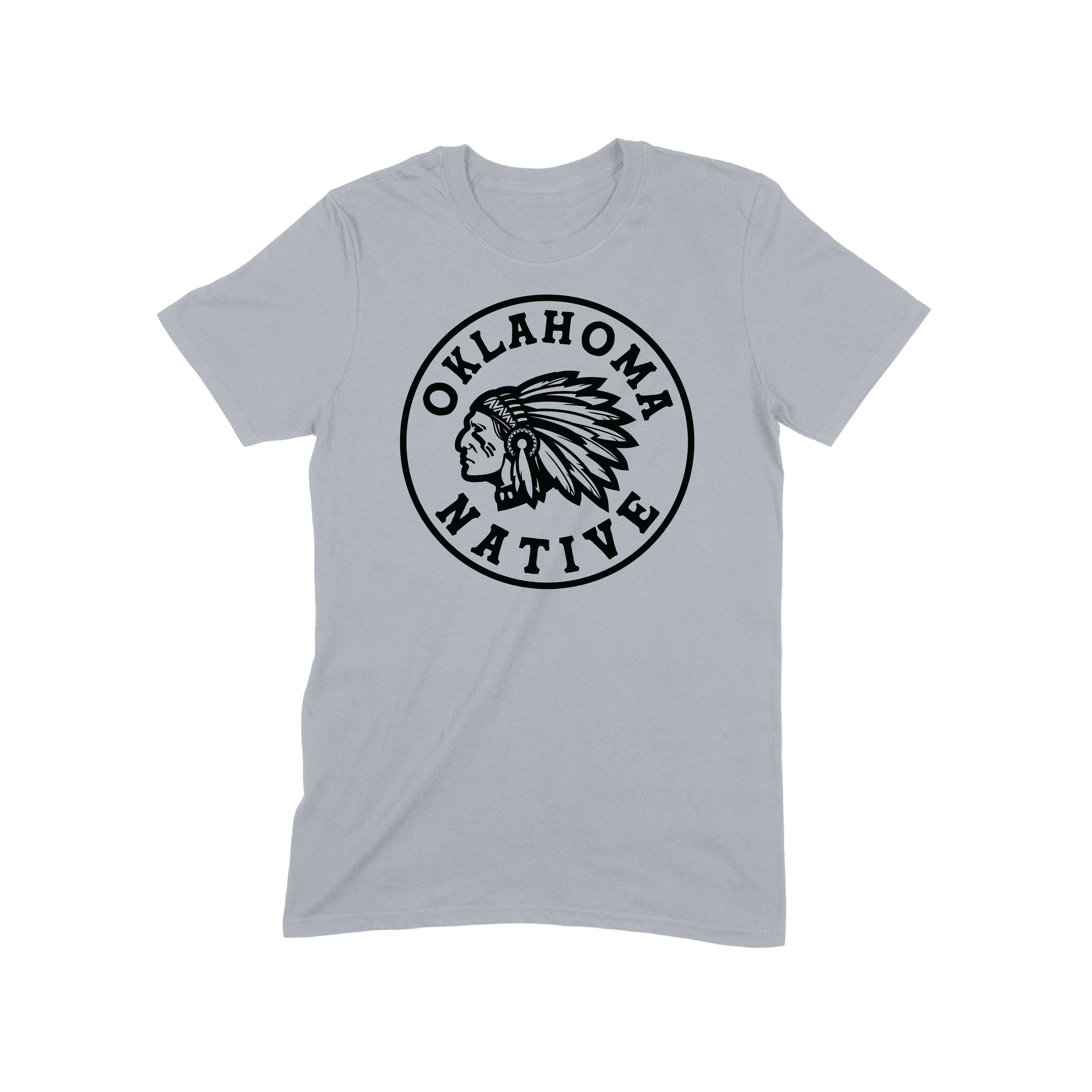 Youth Oklahoma Native - Gray/Short sleeve