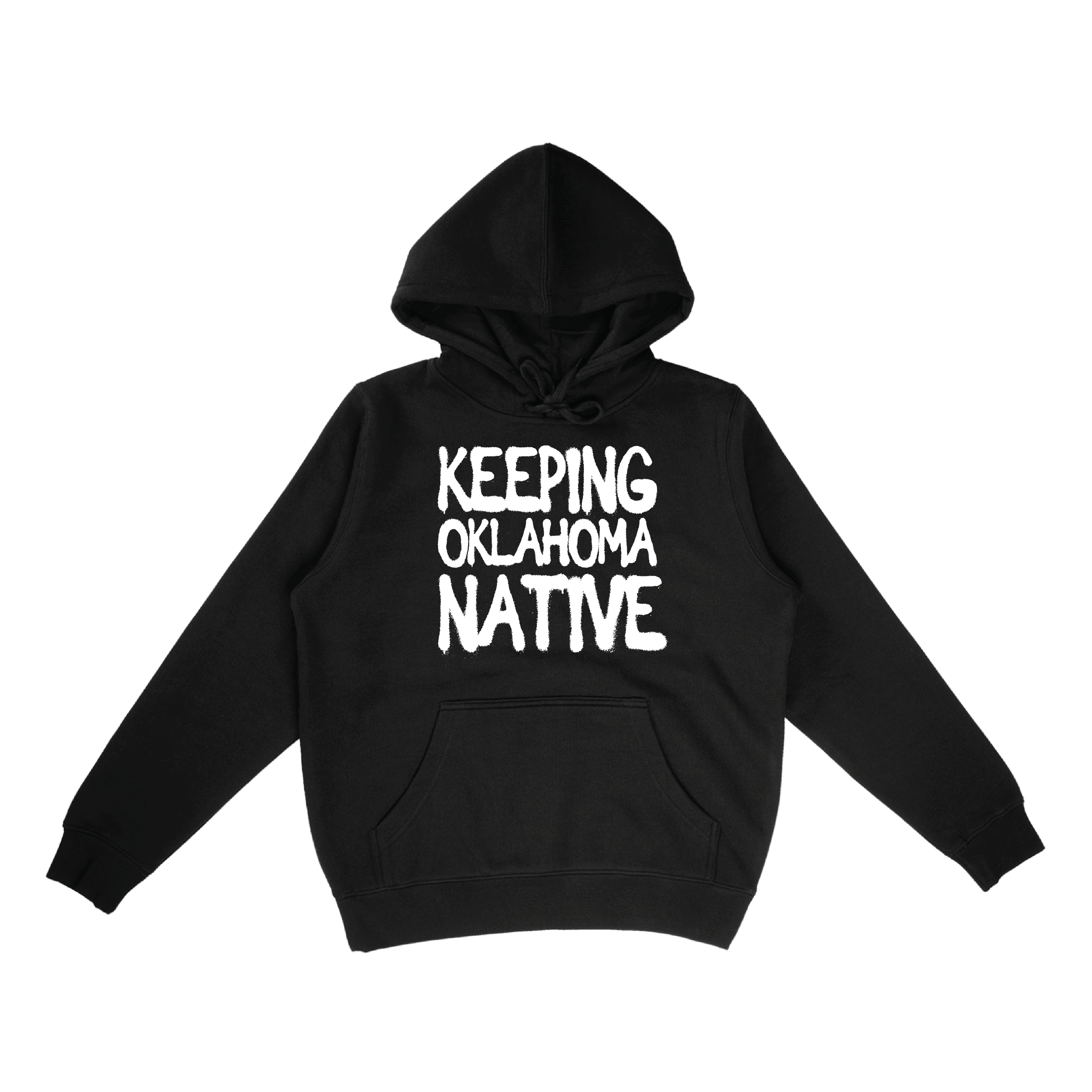 Keeping Oklahoma Native - Black/Hoodie